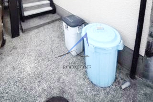 ジュネス山王のその他共用部分|敷地内ゴミ置き場です。