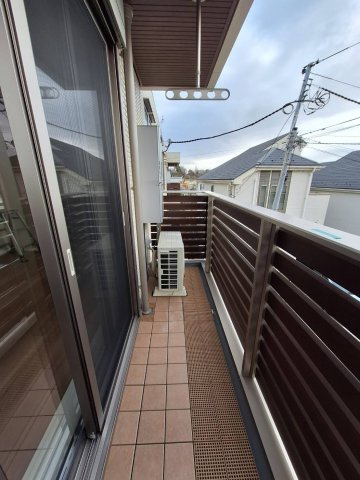 玉川野毛町パークサイドハウスCのバルコニー|2階バルコニー