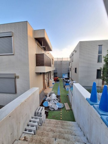 玉川野毛町パークサイドハウスCのエントランス