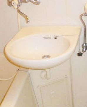 １５ビルの洗面所|洗面台です