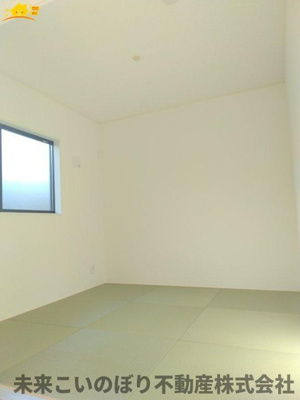 【和室】 | Cradlegarden久喜市菖蒲町菖蒲第17 | 家事の合間にちょっとひと休み♪足をのばして寛げる和室♪客間やキッズスペースにも最適です♪