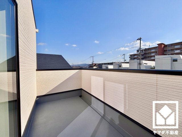 大津市大平１丁目　27号地のバルコニー
