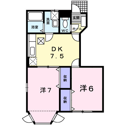 パルテールの間取り
