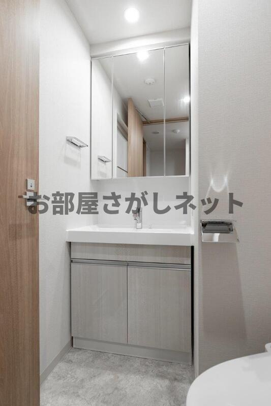 ジオエント町屋【おとり物件なし】 #荒川区 #駅チカの独立洗面台