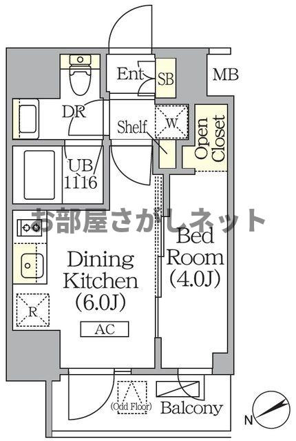 ジオエント町屋【おとり物件なし】 #荒川区 #駅チカの間取り