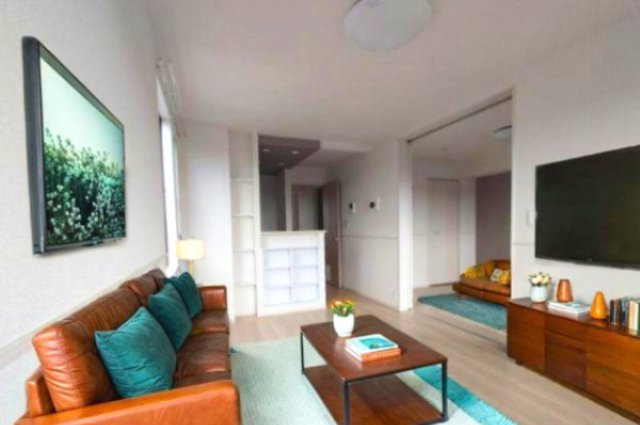 モーヴソレイユの居間・リビング|CGで家具等を配置したもので、家具等は含まれません。※同施工会社、同型タイプです