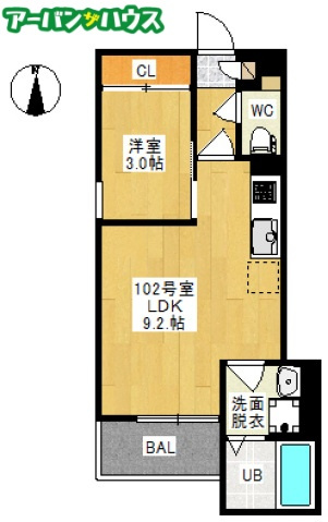 REGALEST 3の間取り