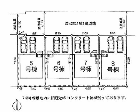 平塚市御殿４丁目新築戸建て　第18-２期6号棟の区画図|区画図「平塚市御殿4丁目新築戸建て」