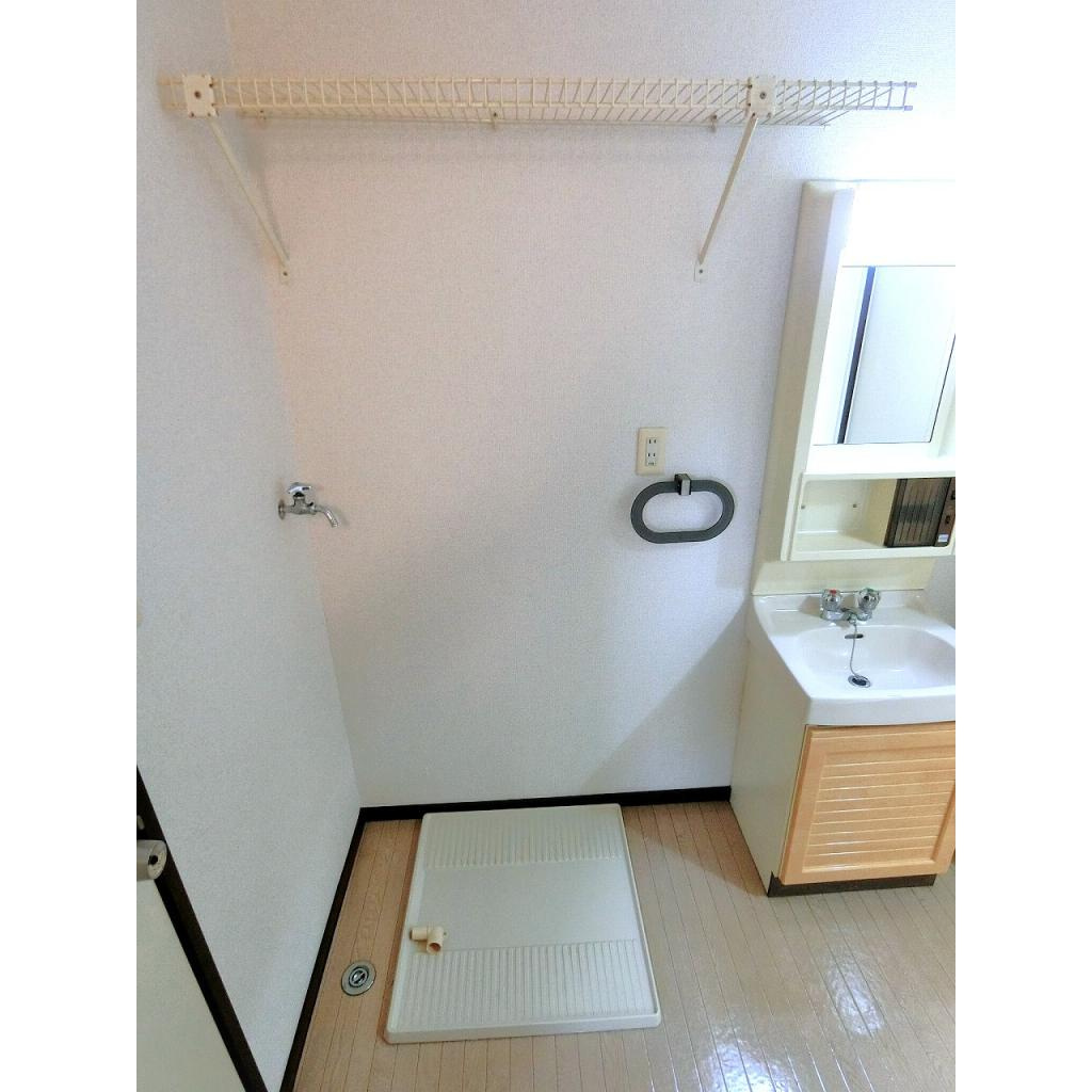 シャトルチグサ　Ａ棟の洗面所