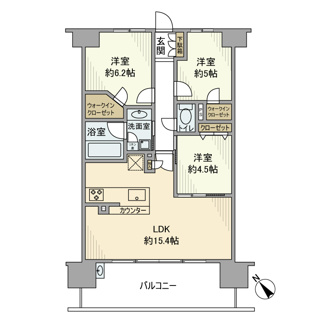【間取り】 | プレサンスロジェ都島レジデンス