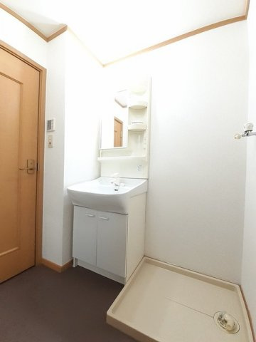 ピースフィールドの洗面所