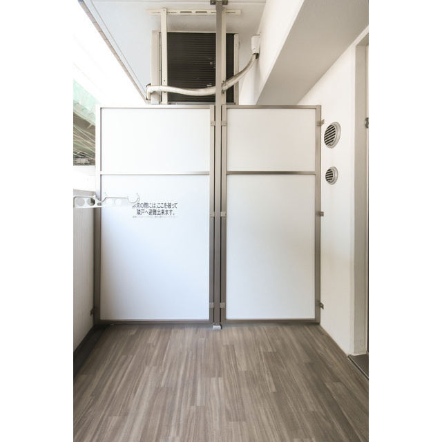 SERENiTE福島sceltoのバルコニー