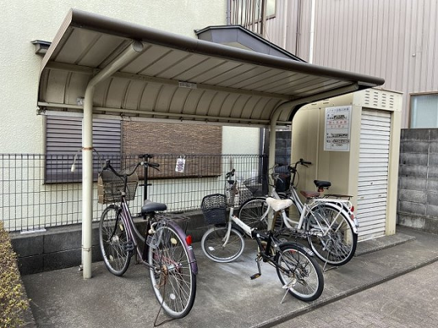 レオパレスシャルムのその他|駐輪場