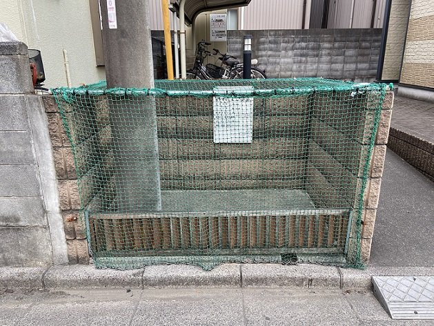 レオパレスシャルムのその他|ごみ集積所