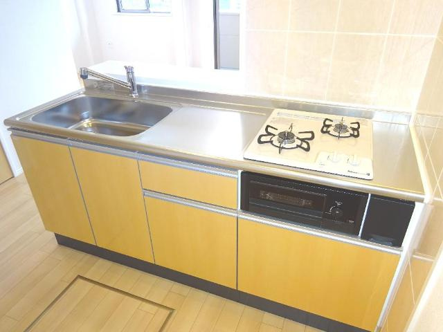 オレンジクレストＡのキッチン|キッチン