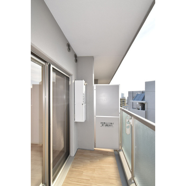 エスリード大須プレシアのバルコニー