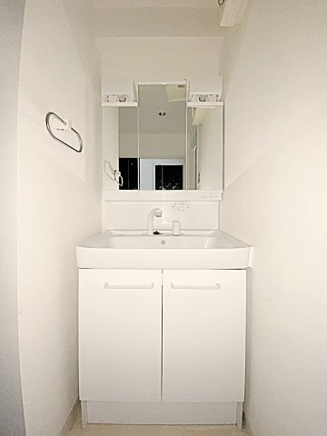 スカイコート松原の独立洗面台