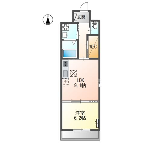 グランチェスタＳＴの間取り