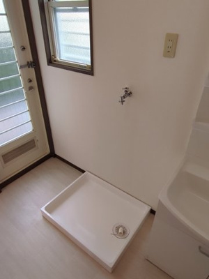 室内洗濯機置き場