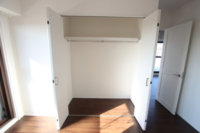 収納便利なクローゼット