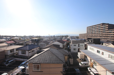 バルコニーからの景色