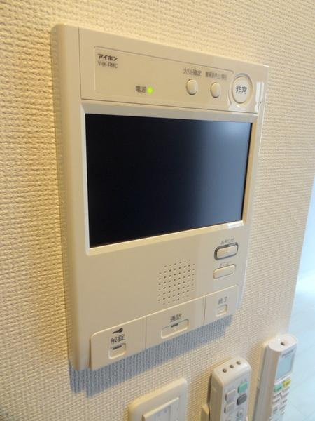 エステムコート難波ウエストサイド４ザ・フォースのセキュリティ|★女性にも安心のモニターホン★