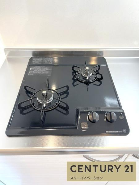 エグゼ大阪CITYアインツのキッチン|★２口ガスコンロ★