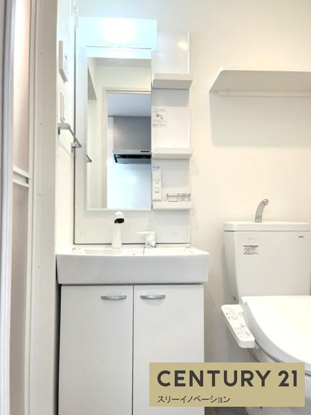 エグゼ大阪CITYアインツの洗面所|★独立洗面台！★