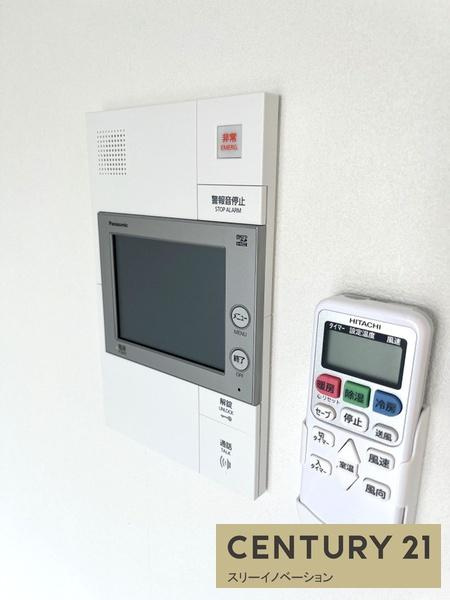 エグゼ大阪CITYアインツのセキュリティ|★ＴＶモニター付きインターホン！★