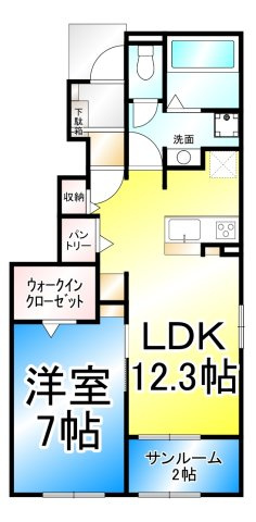 シャルマンの間取り