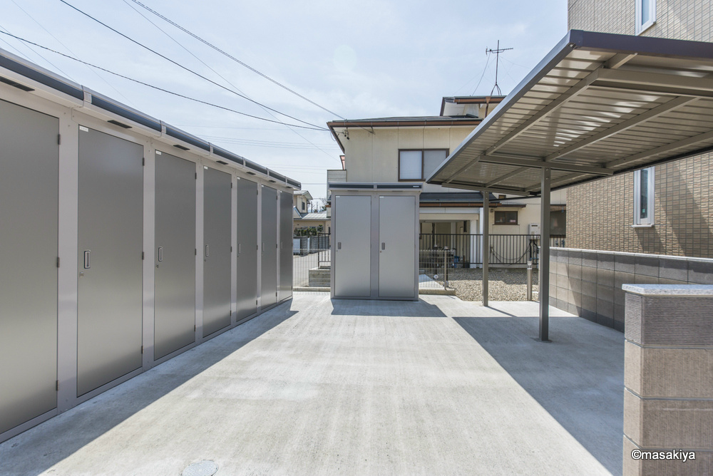 パークサイド・オッツのその他共用部分|物置・駐輪場