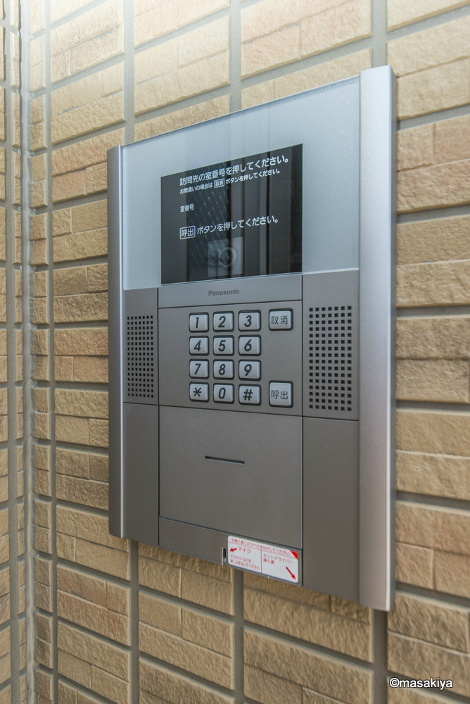 パークサイド・オッツのエントランス|オートロック