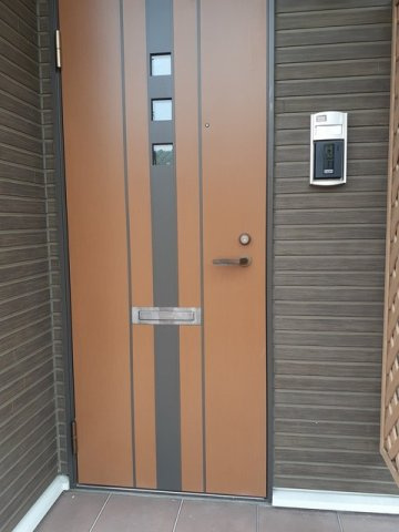 ランドヒルズＤのエントランス