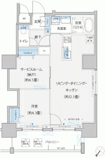 【間取り】 | Grandeur Fuji（グランデュール富士）