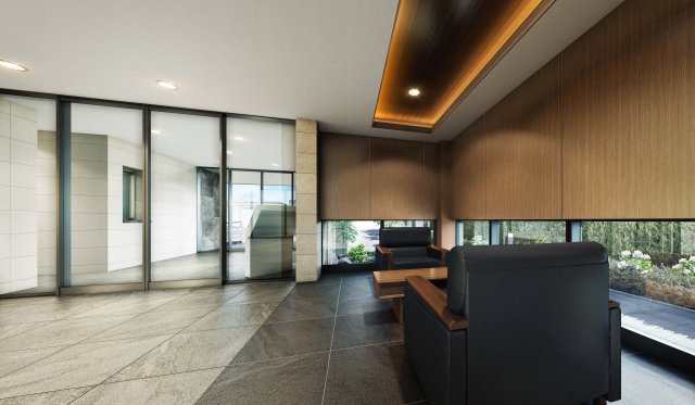 アルファステイツ西福原のロビー