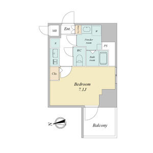 エスプレイス上前津レガシーの間取り