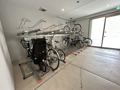 【その他共用部分】 | ラ・メゾンヴェール上町 | ラ・メゾンヴェール上町　駐輪場