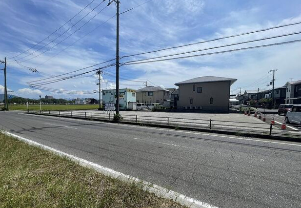 近江八幡市土田町の事業用地の外観