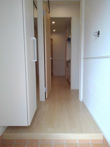 アマービレⅡの玄関|明るい玄関です