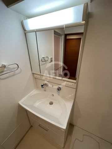 ベリー海老江　鷺洲小学校区の独立洗面台|ベリー海老江　独立洗面台