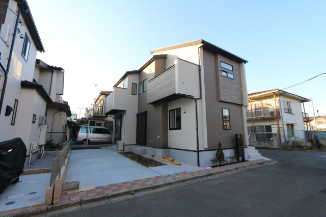 【Blooming Garden】小平市花小金井８丁目２期の外観|西武新宿線「小平」歩21分＆西武新宿線「花小金井」駅徒歩22分