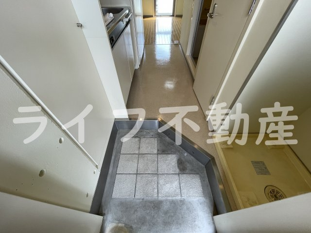 カサデルチルコの玄関|明るい玄関です