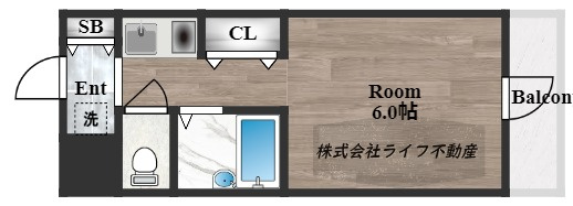 カサデルチルコの間取り
