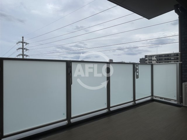 プレジオ三国EUROのバルコニー|プレジオ三国EURO　バルコニー