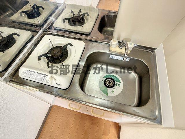 グレイスコート幡ヶ谷【おとり物件なし】#渋谷区のキッチン|1口ガスコンロ