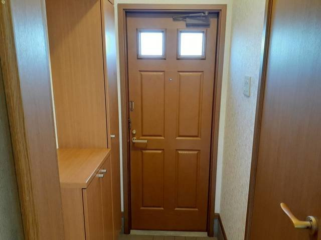 サンパティークの玄関