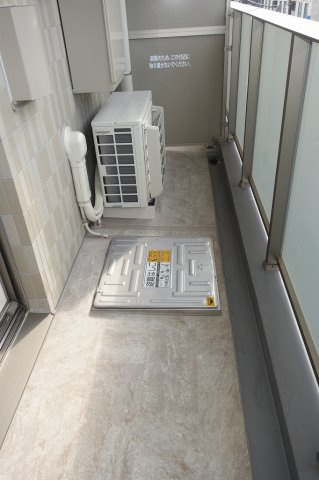 パークホームズ文京白山ヒルテラスのバルコニー