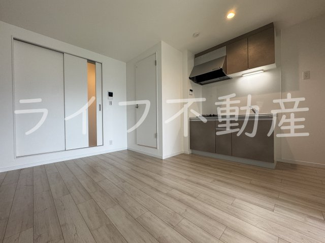 プレサンスクレージュ喜里川町の居間・リビング|おしゃれなリビングです