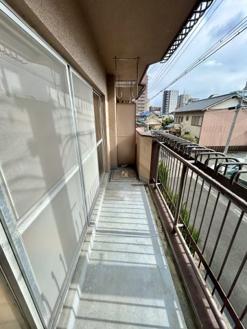 メゾン横町のバルコニー