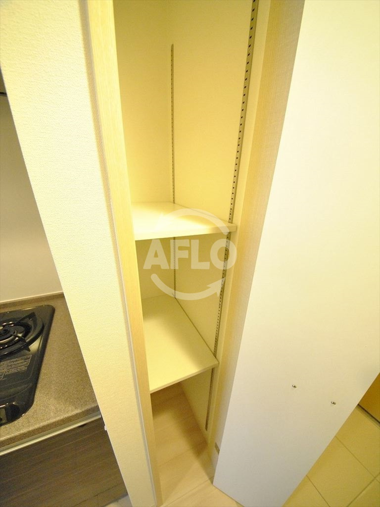 コンフォリア心斎橋ＥＡＳＴの収納|コンフォリア心斎橋ＥＡＳＴ　キッチン横収納